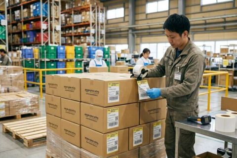 土日限定！扶養範囲内・副業OK　マットレスなど寝具への発送ラベル貼り